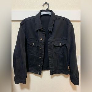 PacSun J. Galt Black Denim Jacket - Size Small